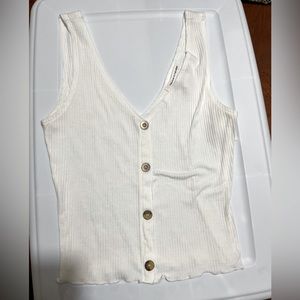 White tank top